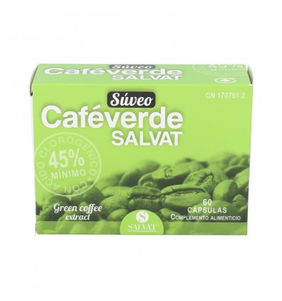 SUVEO CAFE VERDE SALVAT 60 CAPS