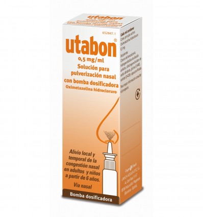 UTABON 0,5 mg/ml SOLUCION PARA PULVERIZACION NAS